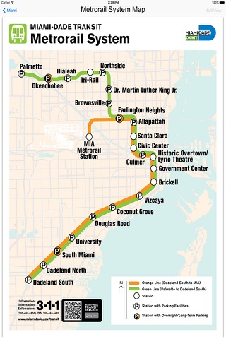 Miami Metro Rail Maps screenshot 3