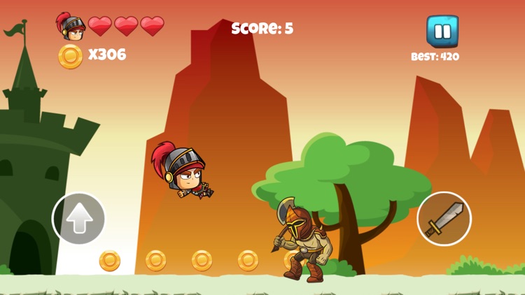 Castle Run - Endless Clash of Knight and Warriors screenshot-4