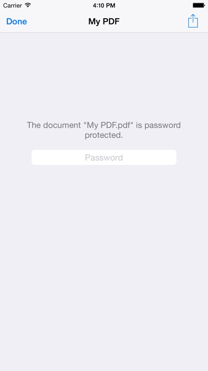 PDF Password - Protect PDFs and remove passwords