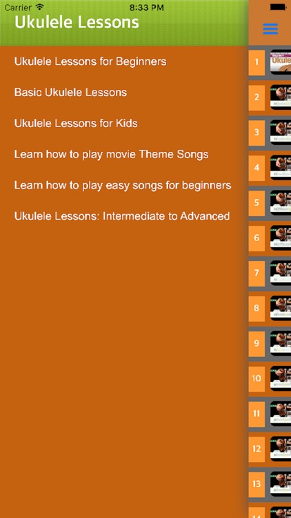 Play Ukelele - How to learn Ukelele with videos screenshot-4