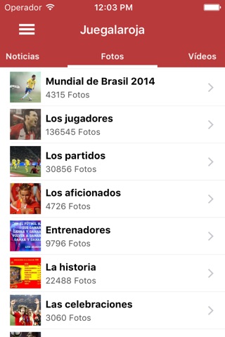 Juegalaroja - "para fans de la Selección Española" screenshot 3
