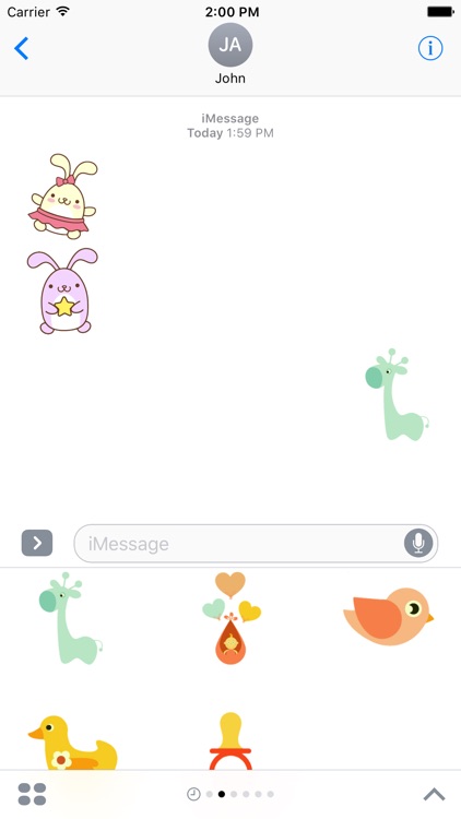 Cute Stickers for iMessage