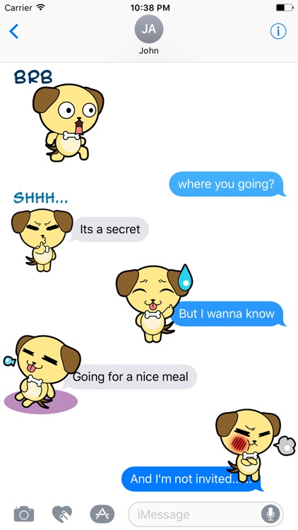 LABRADOr Stickers for iMessage