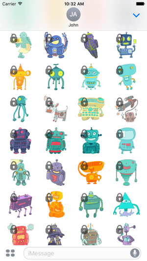 Robot Sticker Set(圖3)-速報App