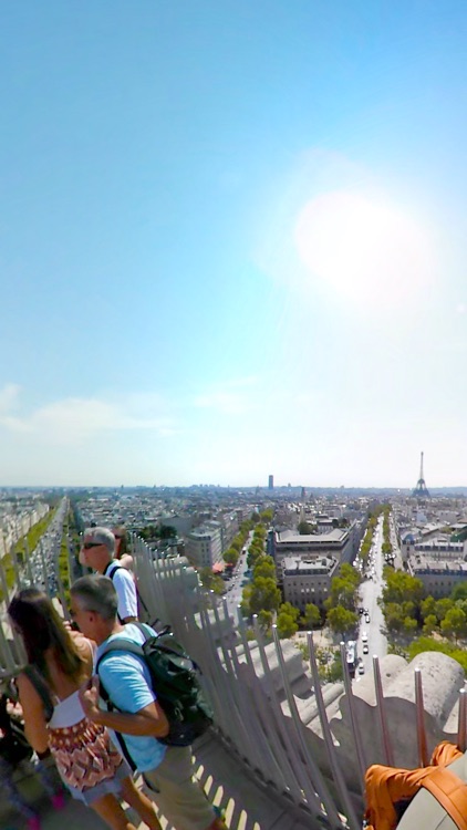 VR Paris Arc de Triomphe Virtual Reality 360