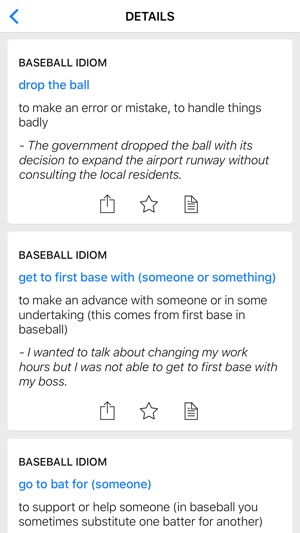 Food & Sports idioms(圖1)-速報App