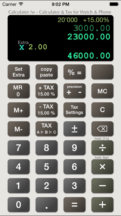 Calculator /w