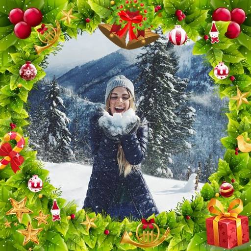 Christmas Special Picture Frame - Frame editor iOS App