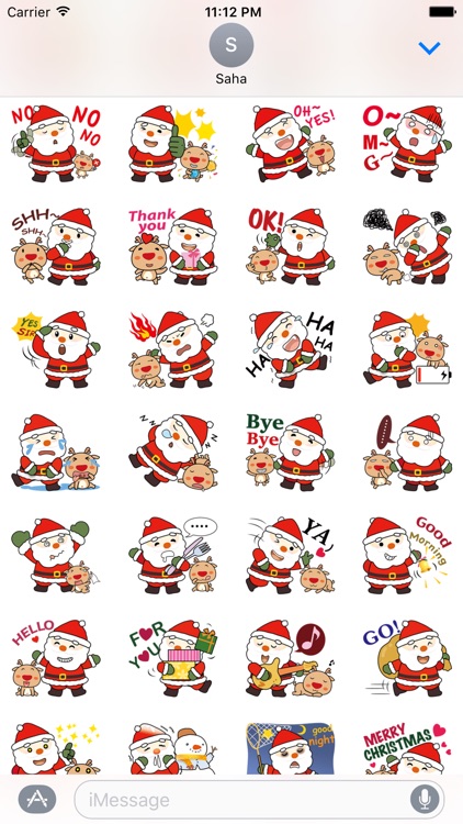 Merry Xmas Stickers for iMessage