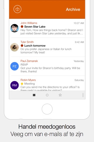 Dispatch: Email meets GTD screenshot 2