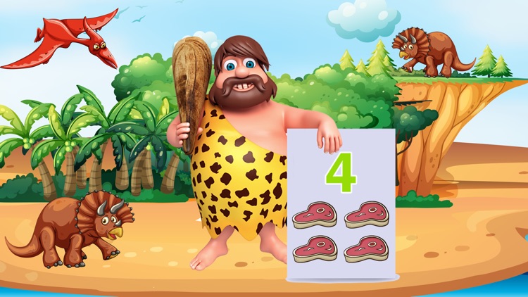 Caveman Kids Math 1 screenshot-4