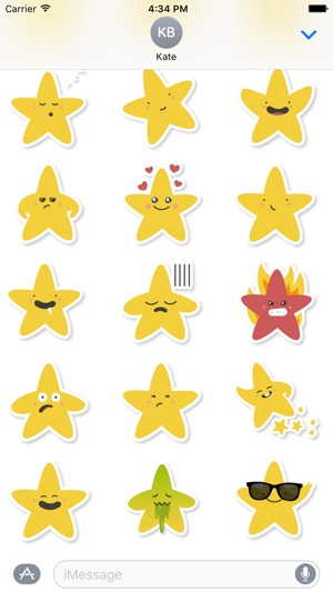 Starry Emoji for iMessage(圖3)-速報App