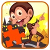 Peter Monkey Halloween Jigsaw Puzzle Game Version