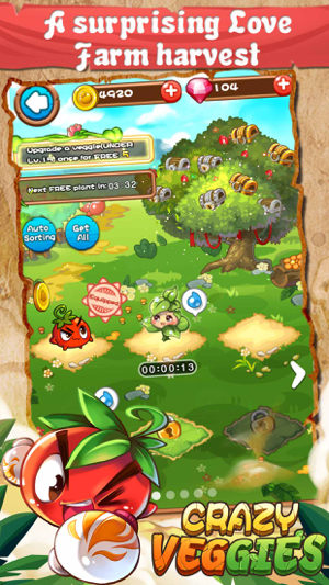 ‎Crazy Veggies Screenshot