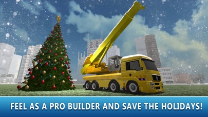 How to cancel & delete Christmas Tree Construction Simulator 3D from iphone & ipad 1