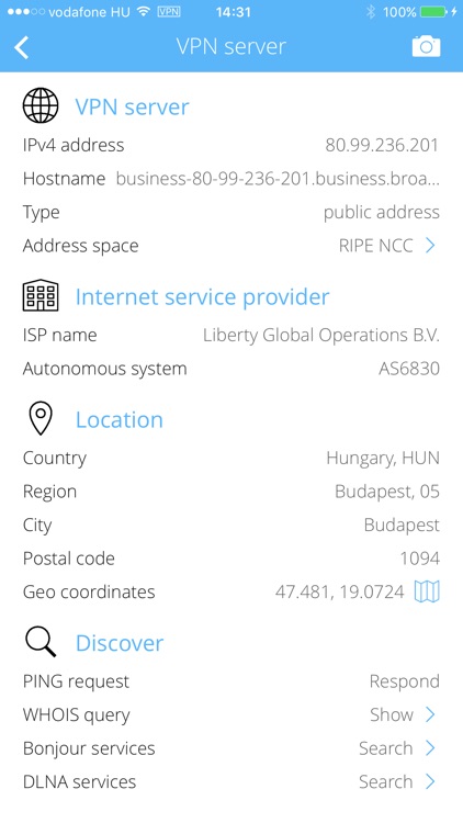 VPN Info screenshot-3