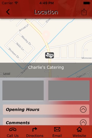 Charlie's Resturant & Catering screenshot 2