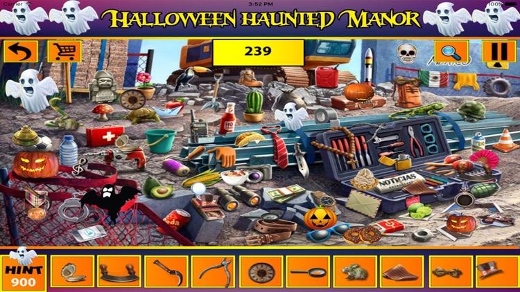 Halloween Haunted Manor : Hidden Object