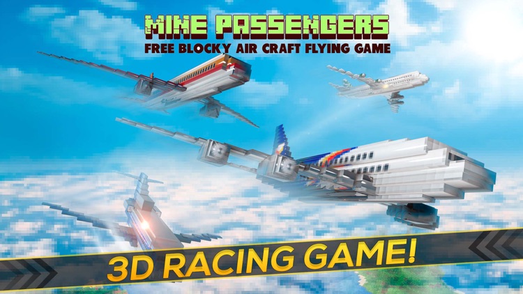 Mine Passengers: The Air Craft Flying Game