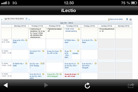 iLectio screenshot 3