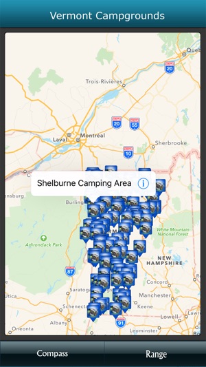 Vermont Campgrounds(圖2)-速報App