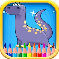 Activities of Dinosaur Coloring For Kids - Dinosaurs Coloring