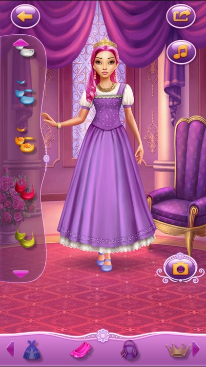 Dress Up Princess Aidette screenshot-3