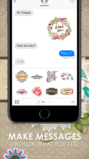 Vintage Emoji Stickers Keyboard Themes ChatStick(圖2)-速報App