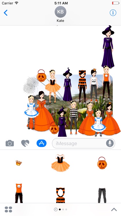 Halloween Paper Doll