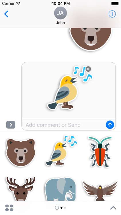 Zoo Animal Stickers screenshot-3