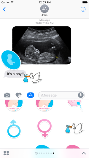 Pregnancy Stickers Pack(圖3)-速報App