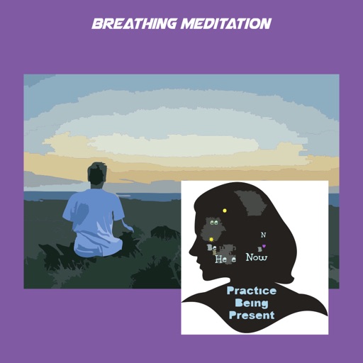 Breathing meditation icon