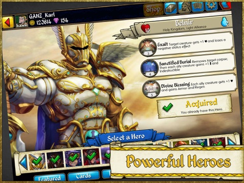 Kingdoms CCG™ screenshot 4