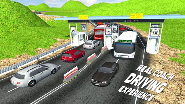 City Coach Bus Driver Simulator 2016 – Offroad Bus Hill Clim(圖4)-速報App