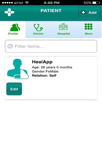 HealApp Users screenshot 2
