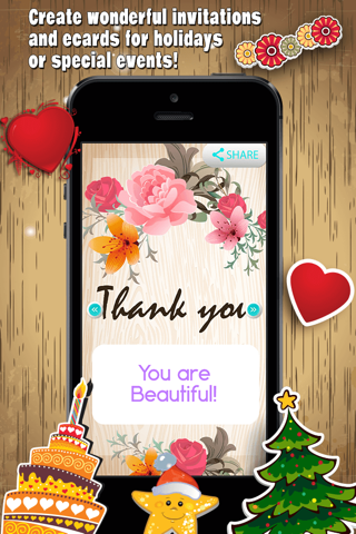 Greeting Card.s Maker & Creator for All Occasions Photo & Video