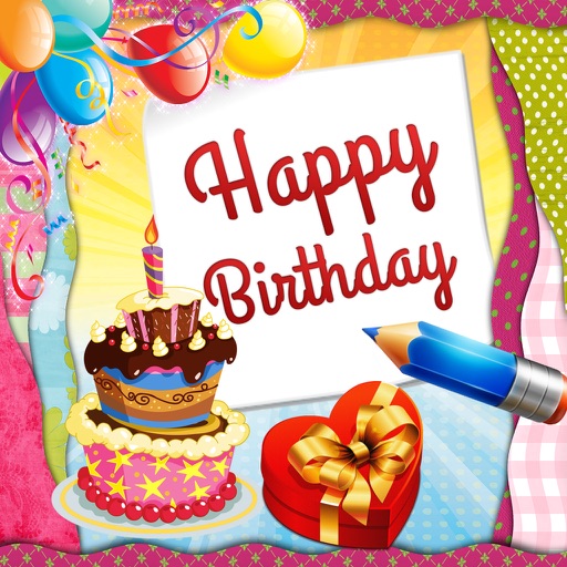 Free Birthday Greeting Cards Maker icon