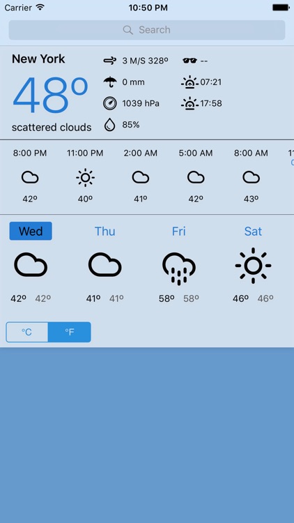 Weathr - Direct weather forecast