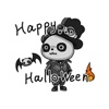 Panda Halloween in Love