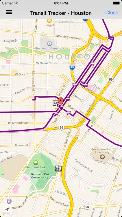 Transit Tracker - Houston (METRO)