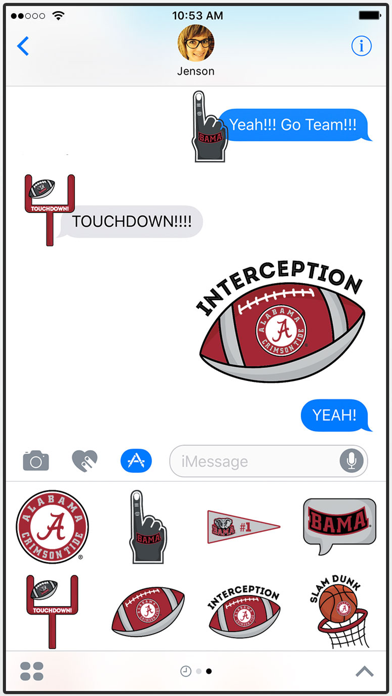 How to cancel & delete Alabama Crimson Tide Stickers for iMessage from iphone & ipad 2