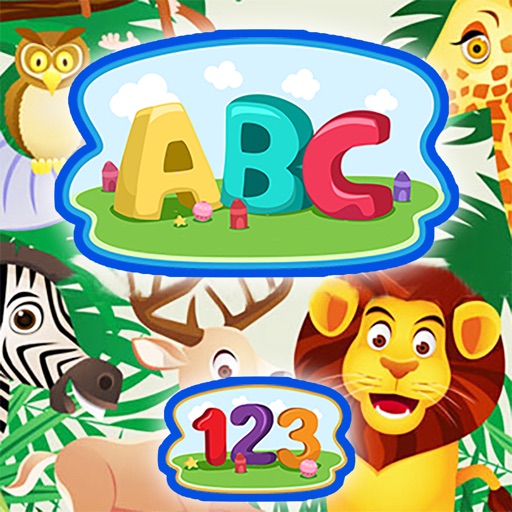 ABC 123 Kids Coloring Book - Alphabet & Numbers Icon