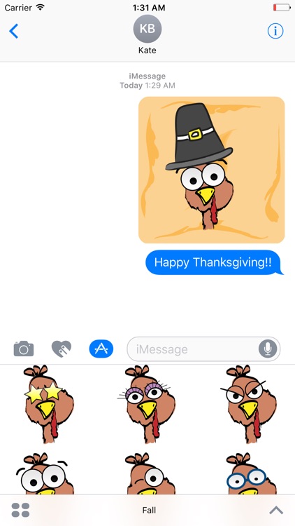 Fall Season Stickers