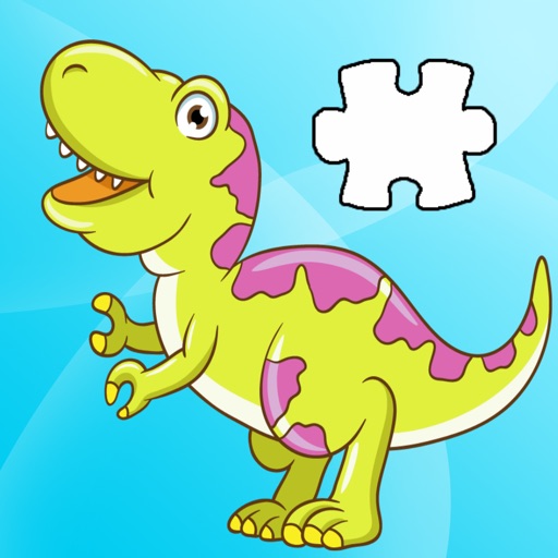 Dinosaur Jigsaw Puzzles Activities For Preschool Icon