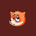 Лис - стикеры для iMessage
