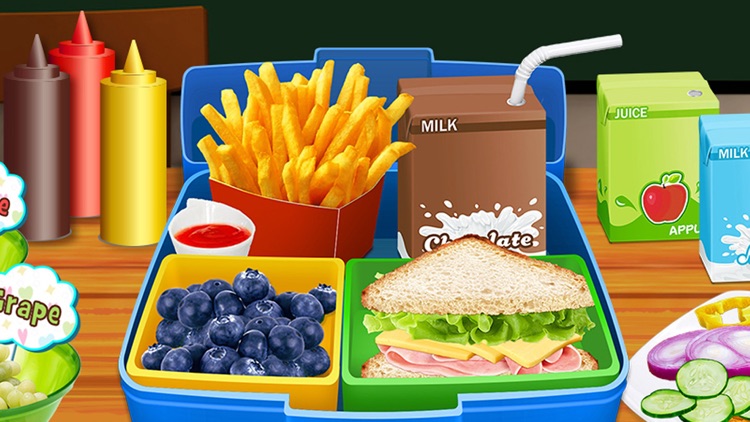 School Lunch 2 : Lunch Box Maker screenshot-3