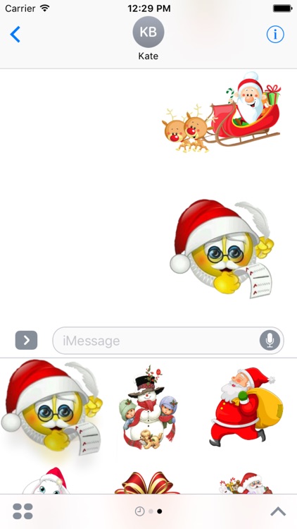 Magic Santa Stickers for iMessage