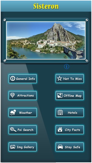 Sisteron Offline Map Travel Explorer(圖1)-速報App