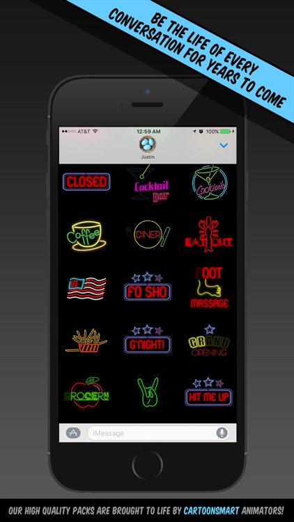 Neon Stickers screenshot-3