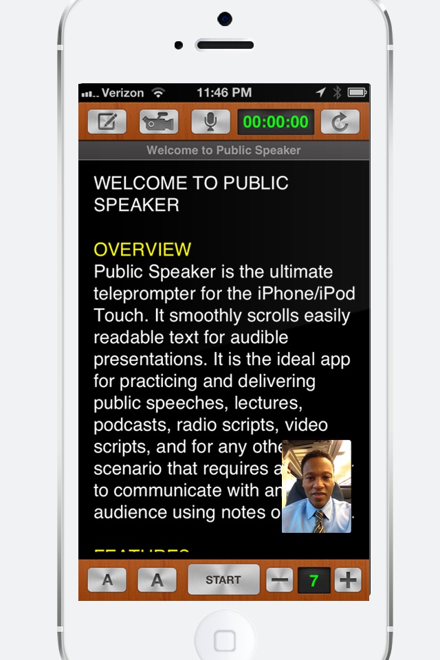 Prompster™ - Teleprompter screenshot 2